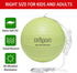 Portable Tetherball-Glow in The Dark Replacement Tether Ball with Carabiner, Ball Pump with Needle for Kids and Adults