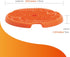 PetDreamHouse Interactive Spin Slow Dog Bowl - Dual-Sided Lick Mat Insert in Orange