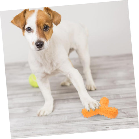 Dog Toy Pet Latex Chew Toys, Puppy Chew Pacifier, Decorative Bite Toy for Interactive Training, Small Dog Outdoor