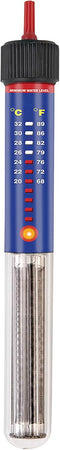PENN-PLAX Cascade Heat Aquarium Heater, Fully Submersible for Freshwater and Saltwater Fish Tanks, 100 Watt