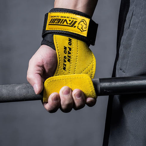 Weightlifting Wrist Straps for Maximum Grip Support, Lifting Deadlift Strap & Gloves for Pull Up Deadlifting
