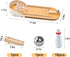 Tabletop Mini Bowling Game Set, Funny Gifts for Adults, Wooden Mini Bowling Set for Home Office Desk Toys