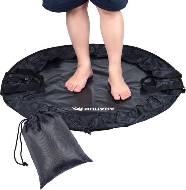Abahub Waterproof Wetsuit Changing Mat & Dry Bag 2-in-1 - Sand-Free Beach