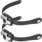 Roller Skate Strap, 2Pcs Inline Roller Shoes Strap, Professional Buckle Replacement for Snowboard Straps, Black