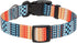 Adjustable Dog Collar with Bohemia Floral Tribal Patterns - Soft Ethnic Style for Small Medium Large Dogs (Bohemian