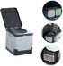 IMIKEYA Portable Folding Toilet for Adults Emergency Outdoor Travel Potty Storage Box for Camping Road Trips and Car