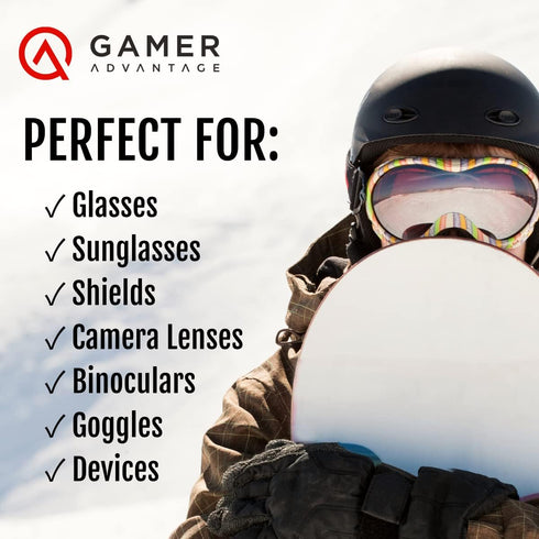 (2 Oz) Gamer Advantage FogAway - Anti Fog Spray for Swim Goggles, Glasses, and Home Electronics - Safe for All Lens