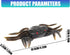 Oxxggkao Pack 20 Set of Soft Crabs Fishing Lures Collection with Flexible Movement and Bright Color Option for Highly