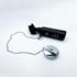 Golf Club Cleaning Brush with Attached Squeeze Bottle, Durable Metal Chain, Wide Cleaning Coverage, Nylon Bristles