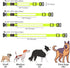 BSEEN Reflective LED Dog Collar - Light Up Dog Collars for Safe Walking at Night - Rechargeable for Dogs, Neon Green,
