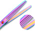 7.0in Titanium Professional Pet Grooming Scissors Set, Straight & Thinning & Curved Scissors, 3pcs Set for Dog Grooming