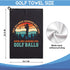 Not All Who Wander are Lost Microfiber Golf Towel - Funny Gift for Golf Lovers, Men Women, Dad Mom
