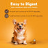 5-inch 1.6 (Pack 1) Pork Chomps Roasted Pork Skin Dog Chews, Ear Shapes, Ounce