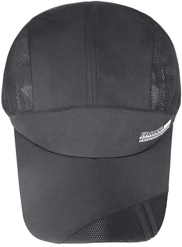 YOLAI Casual Women Men Adult Mesh Hat Quick-Dry Collapsible Sun Hat Outdoor Sunscreen