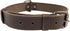 Classic Dog Collar 1.25" Wide - Adjustable Full Grain Leather Collar for Puppy, Handmade, Bourbon Brown