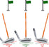 Golf Alignment Rods: Magnetic Club Alignment Stick, Golf Training Aid to Demonstrate Correct Swing Aim and Visualize