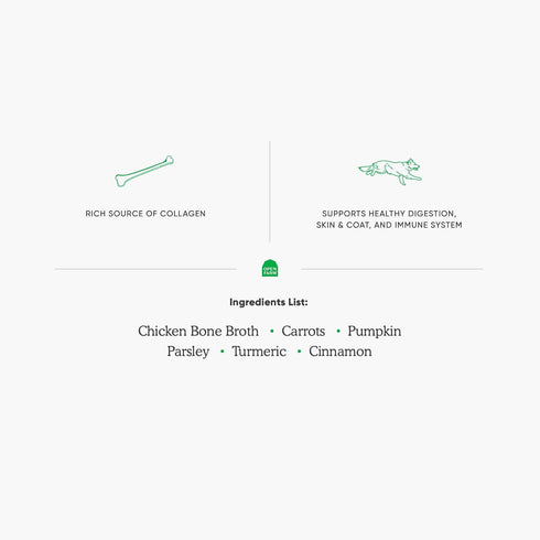 Open Farm Bone Broth, Food Topper for Dogs and Cats, Responsibly Sourced Meat, 12oz (Harvest Chicken)