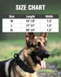Joytale Tactical Dog Collar with Handle, Heavy Duty Military, Adjustable, for Medium Dogs, Black, M