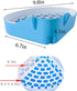 kathson Small Litter Box, Guinea Pig Litter Tray for Ferret Potty Training, Corner Litter Pan