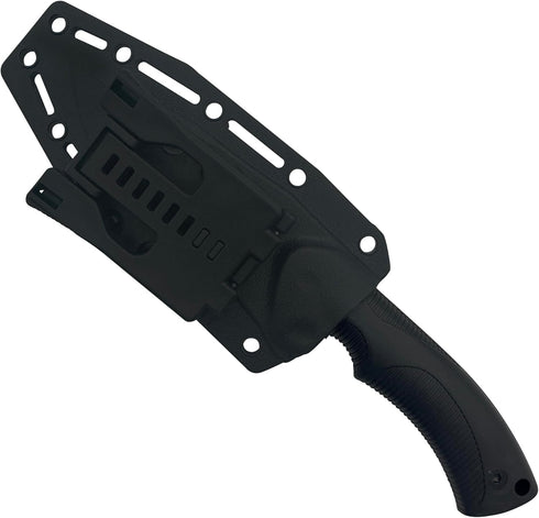 Hunting Survival Knife - 9" Full Tang Fixed Blade Knives with Extra FRN Handle Scales and MOLLE Clip