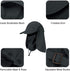 Foldable Sun Cap with Face Mask Neck Flap, Fishing Hats, UPF 50+ Protection Caps