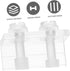 NOLITOY 4 Pcs Fish Tank Background Clip - Fish Tank Clips for Backdrops and Divider for Aquarium Acrylic Fish Tank