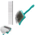 Dogs-31mm Extra Long Pin Dog Grooming Brush Haired Dogs & Pet Comb Value Kit,Dog Brushes for Goldendoodle, Labradoodle
