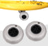 GONGDUN 2Pcs 3-5PSI/0.2-0.34BAR 20mm/0.78in (9 Inch) Beach Balloon Wheels Replacement Balloon Wheels Sand Tires Cart