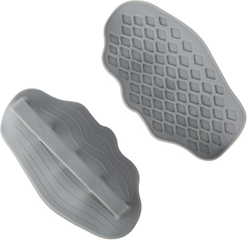 lasuroa 2pcs Weight Lifting Grips, Anti-Slip Silicone Gym Grips for Men & Women