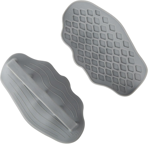 lasuroa 2pcs Weight Lifting Grips, Anti-Slip Silicone Gym Grips for Men & Women