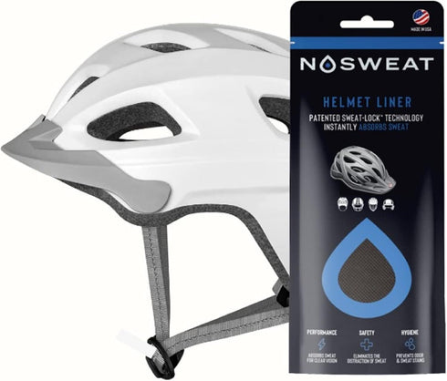 Football Helmet Sweat Liners & Sweatbands by NoSweat - Available in 3 | 6 | 12 | 25 Pack