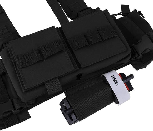 KRYDEX Elastic Tourniquet Holder with Hook & Loop for Easy Access