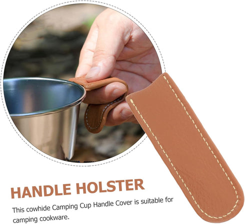 '-scald Camping Bowl Handle Sleeve Flexible Grip Protector for Outdoor Cookware Reusable - Cover for Camping and Hiking