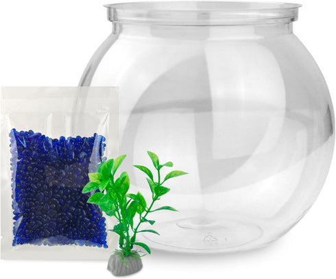 Mini Aquarium Starter Kits - Fish Tank (0.8 Gallon / 3L)