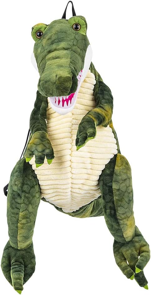 20" Backpack Rhode Island Novelty Alligator with Plastic Teeth