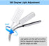 Small LED Clip Light for Fish Tank, Aquarium Light, 1 Yr Warranty