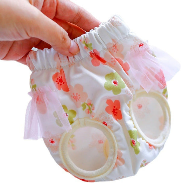 Generic Dog Reusable Diapers Female Comfortable Reusable Dog Diapers for Girl Dog Diapers