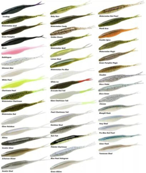 5" Zoom Salty Super Fluke- Hot Zamales