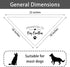 Yishuliwu Promoted to Big Brother White Pet Dog Bandanas Triangle Scarf Bandanas Bibs Birthday Party Props Gender