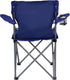 DUNMWAZ Quad Folding Camp Chair with Cup Holder (Royal Blue)