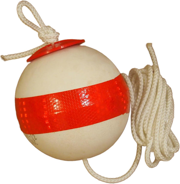 6" PVC Fishing Buoy Trap Marker Float for Crab, Lobster & Fishing