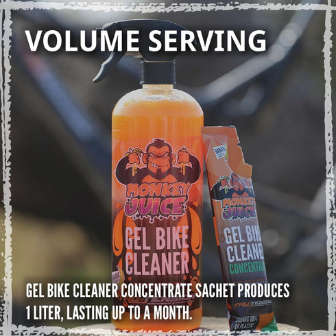 Tru-Tension Monkey Juice Gel Bike Cleaner, Perfect for Road Riding, Off-Road, Commuting & Touring