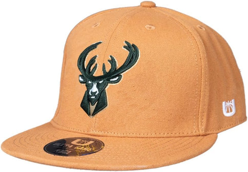 Ultra Game NBA Adults Snap Back Canvas Baseball Cap Hat