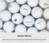 Mint Condition Recycled Titleist TruFeel Matte Red Golf Balls - AAAAA Quality