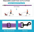 Reflective Dog Collar and Leash Set - Adjustable Nylon Pet Collars for Small Medium Large Dogs (Purple, S)