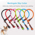 MayPaw Nylon Rope Slip Collar Choke Collar for Dog Training - No Pull Round Martingale Collar for All Dog Sizes
