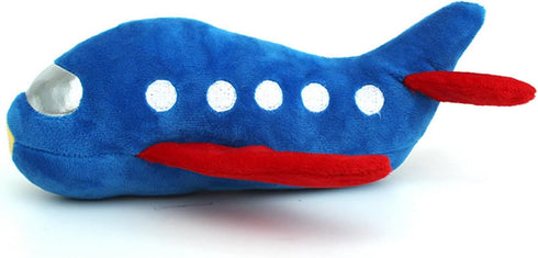 Chew Toys, Plane Plush Dog Squeaky Chew Toys for Cleaning Teeth, Bite