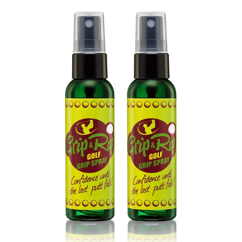 Grip & Rip Golf Grip Spray - Combat Sweat on Your Golf Grips, Ultimate Golf Grip Trainer, 4 oz