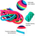 Gymnastics Sports Rope, 2.8m Arts Training Jumps Rope, Rhythmic Gymnastics Equipment, Solid Colorful Rope