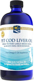 Nordic Naturals Pet Cod Liver Oil, Unflavored, 16 oz, 1104 mg Omega-3 per Teaspoon for Dogs